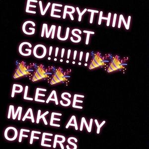 Need to sell by Saturday or will donate.